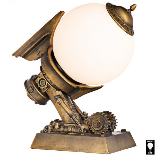 Design Toscano Steampunk Airship Lamp