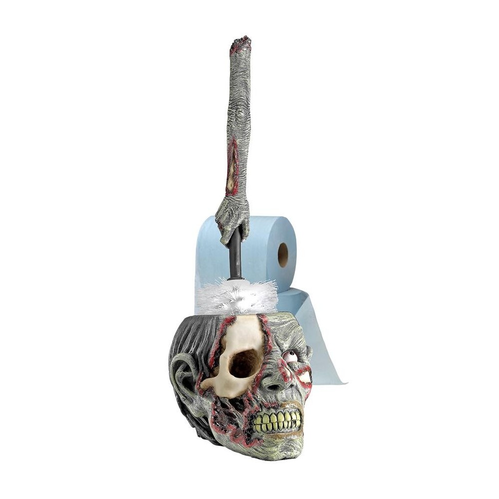 Design Toscano Zombie Flush Toilet Bowl Brush