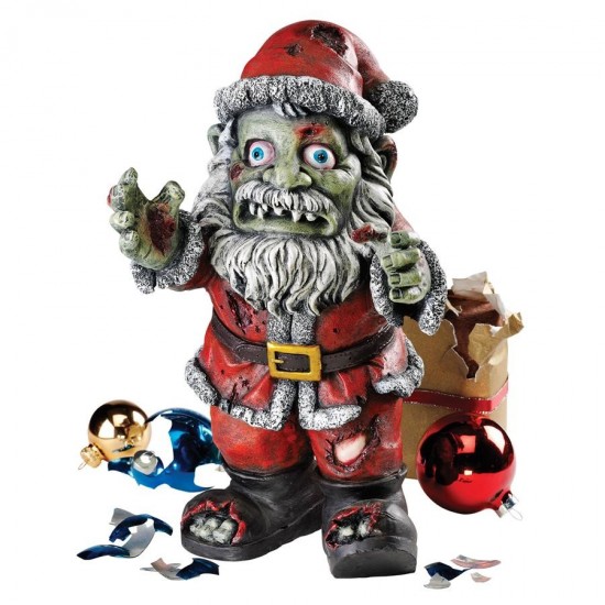 Design Toscano Zombie Claus Statue