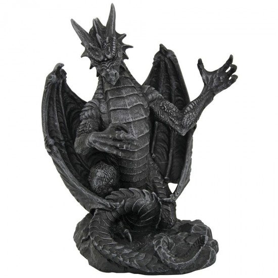 Design Toscano Large Versilius The Dragon Phone Holder