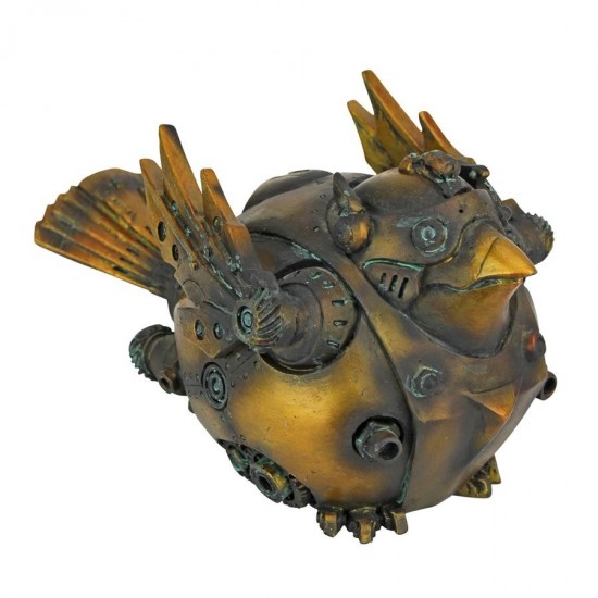 Design Toscano Bird Of Steampunkiness Statue