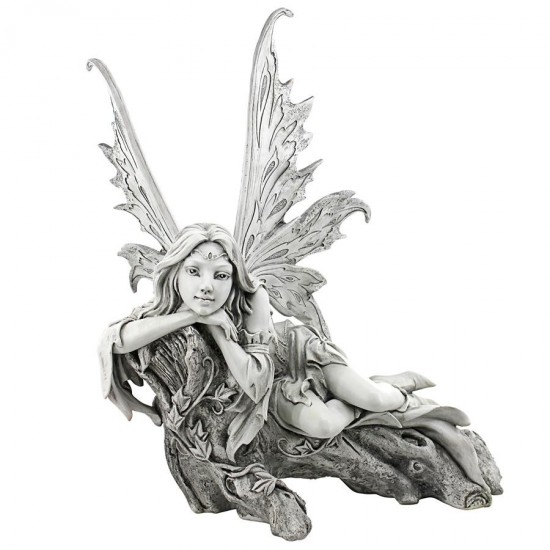 Design Toscano Pause To Ponder Fairy Statue