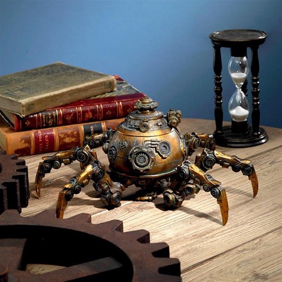 Design Toscano Octopod Mechanical Steampunk Statue