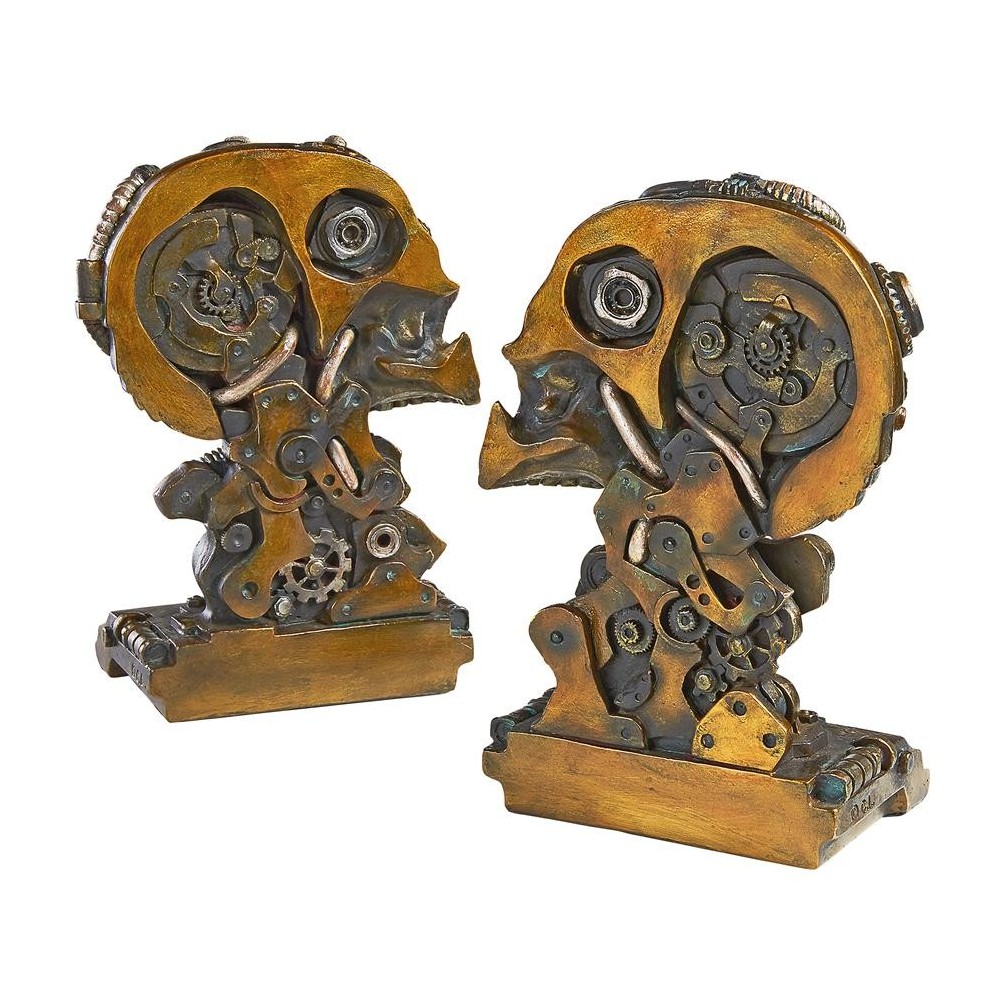 Design Toscano Cyborg Skeleton Bookends Design Toscano Cyborg Skeleton Bookends