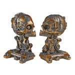 Design Toscano Cyborg Skeleton Bookends