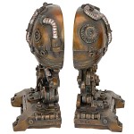 Design Toscano Cyborg Skeleton Bookends