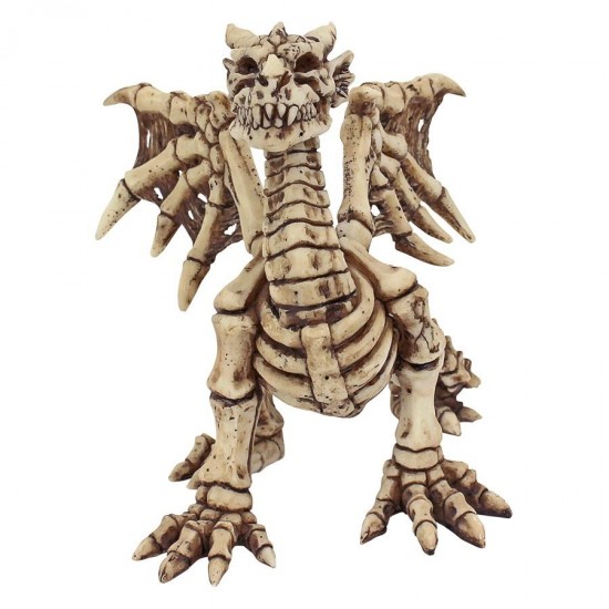 Design Toscano Corpus Crux Dragon Skeleton Statue