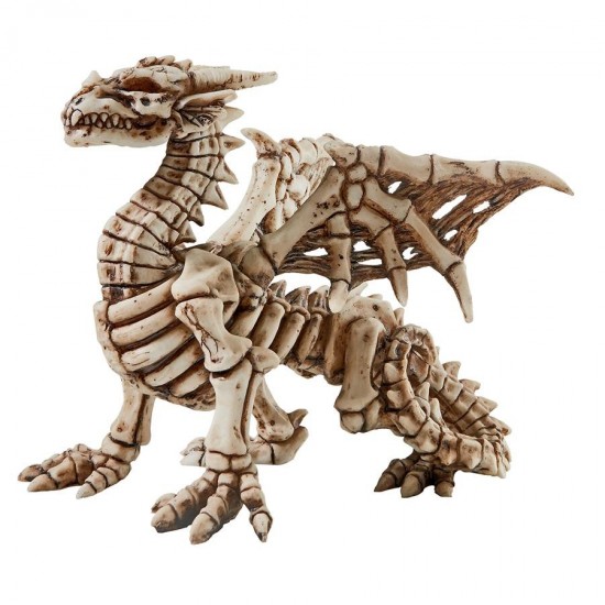 Design Toscano Corpus Crux Dragon Skeleton Statue