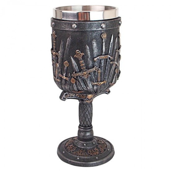 Design Toscano Lord Of Swords Gothic Goblet