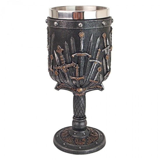 Design Toscano Lord Of Swords Gothic Goblet