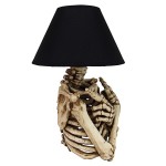 Design Toscano Rest In Pieces Skeleton Table Lamp