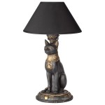 Design Toscano Royal Cat Goddess Bastet Table Lamp