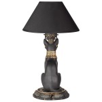 Design Toscano Royal Cat Goddess Bastet Table Lamp