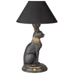 Design Toscano Royal Cat Goddess Bastet Table Lamp