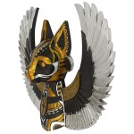 Design Toscano Goddess Bastet Winged Cat Wall Plaque