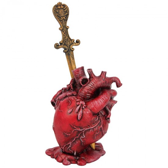 Design Toscano Edgar Allen Poe'S Tell-Tale Heart Sculpture