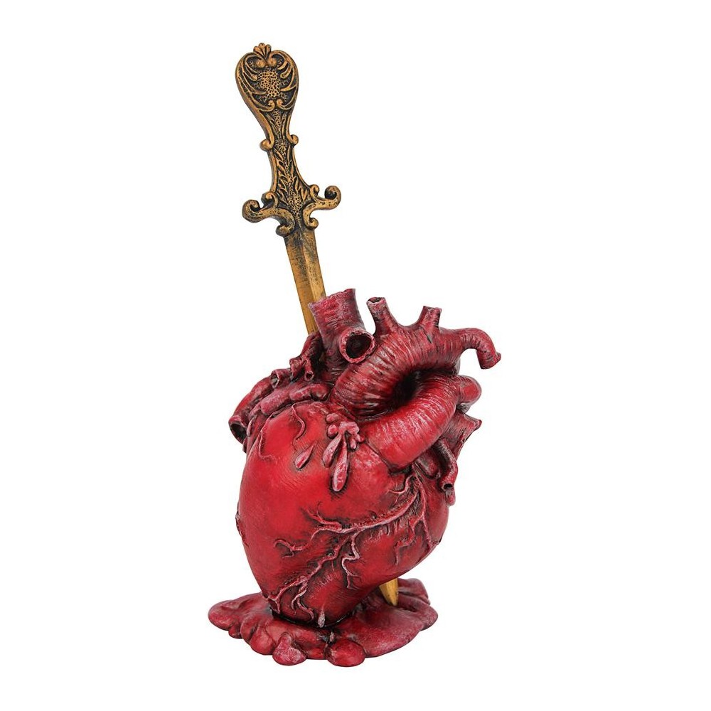 Design Toscano Edgar Allen Poe'S Tell-Tale Heart Sculpture