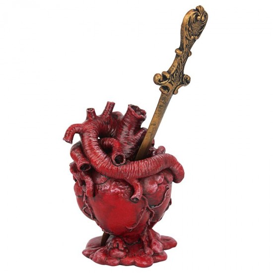 Design Toscano Edgar Allen Poe'S Tell-Tale Heart Sculpture