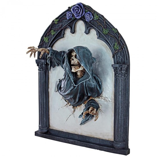 Design Toscano Grim Reflections Reaper Wall Sculpture