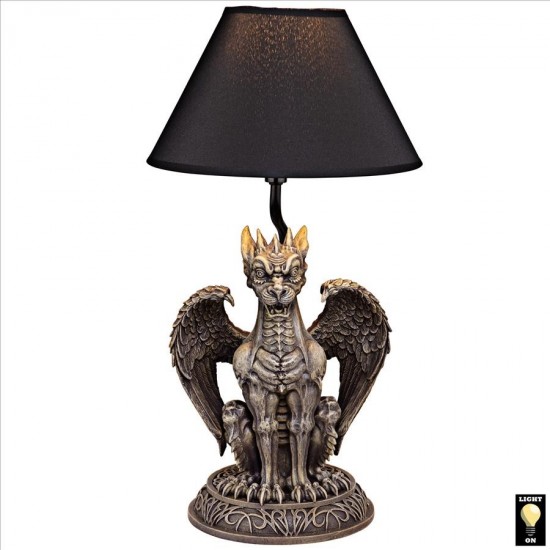 Design Toscano Boden Gargoyle Table Lamp