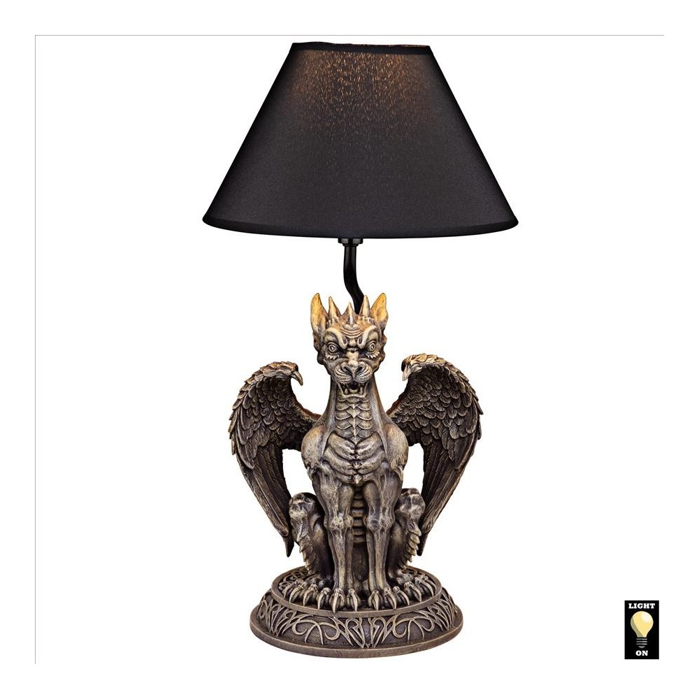 Design Toscano Boden Gargoyle Table Lamp