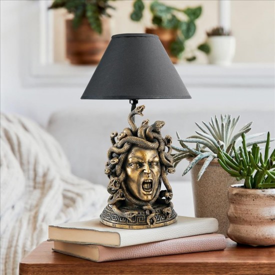 Design Toscano Medusa Head Of Snakes Desk Lamp