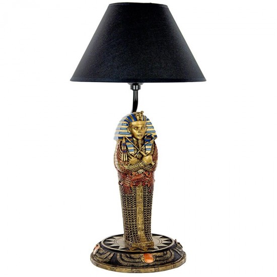 Design Toscano King Tut Sarcophagus Table Lamp