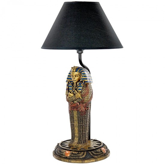 Design Toscano King Tut Sarcophagus Table Lamp