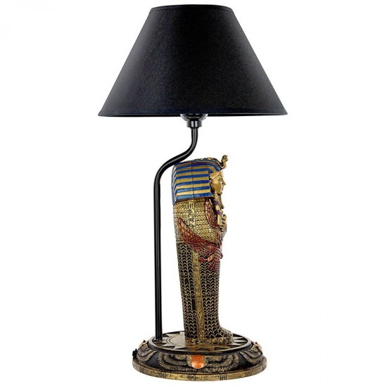 Design Toscano King Tut Sarcophagus Table Lamp