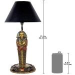 Design Toscano King Tut Sarcophagus Table Lamp