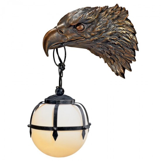 Design Toscano Enlightening Freedom Wall Sconce