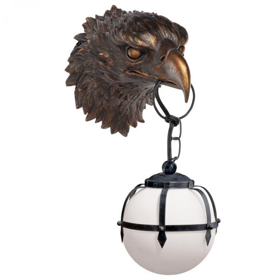 Design Toscano Enlightening Freedom Wall Sconce