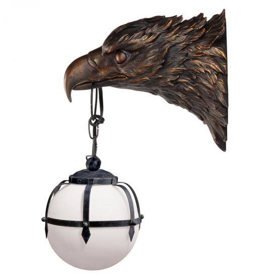 Design Toscano Enlightening Freedom Wall Sconce