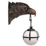Design Toscano Enlightening Freedom Wall Sconce