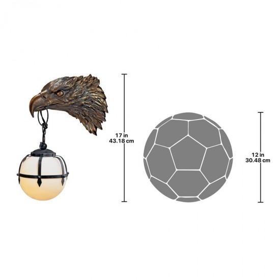 Design Toscano Enlightening Freedom Wall Sconce