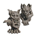 Design Toscano S/ Babble & Whisper Gargoyles