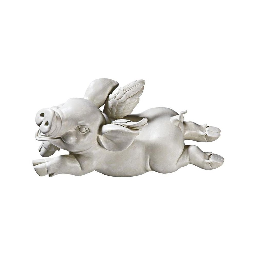 Design Toscano If Pigs Had Wings Statue Design Toscano If Pigs Had Wings Statue