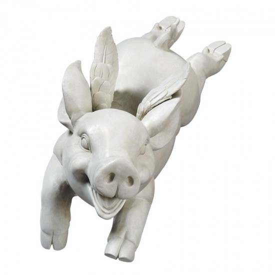 Design Toscano If Pigs Had Wings Statue