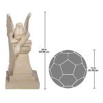 Design Toscano Estate Size Weeping Angel Monument