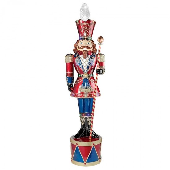 Design Toscano Illuminated Bavarian Style Nutcracker, DB1411261