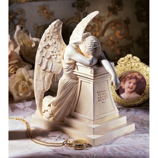 Design Toscano Desktop Weeping Angel Monument