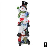Design Toscano Snowbro Illuminated Snowmen Statue