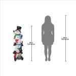 Design Toscano Snowbro Illuminated Snowmen Statue