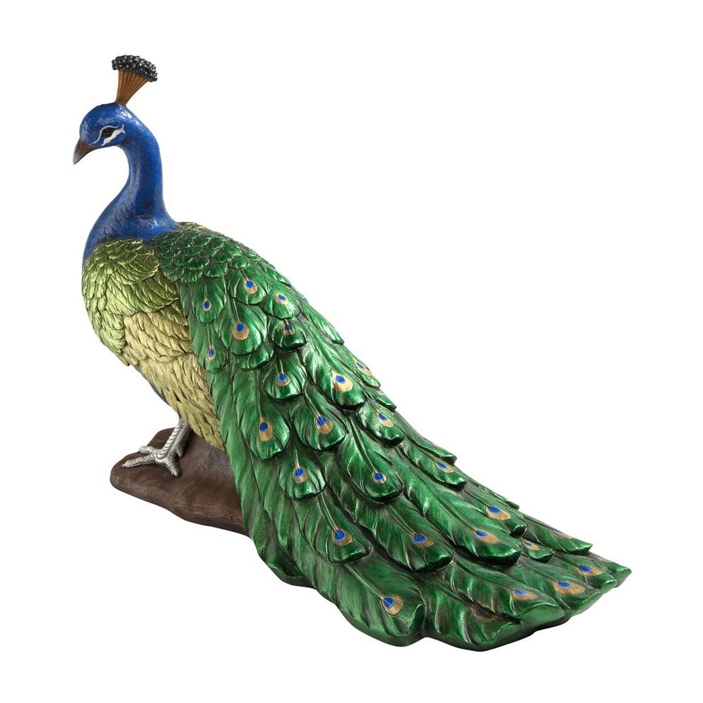 Design Toscano Regal Peacock Statue Large