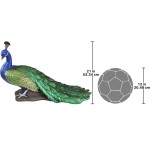 Design Toscano Regal Peacock Statue Large