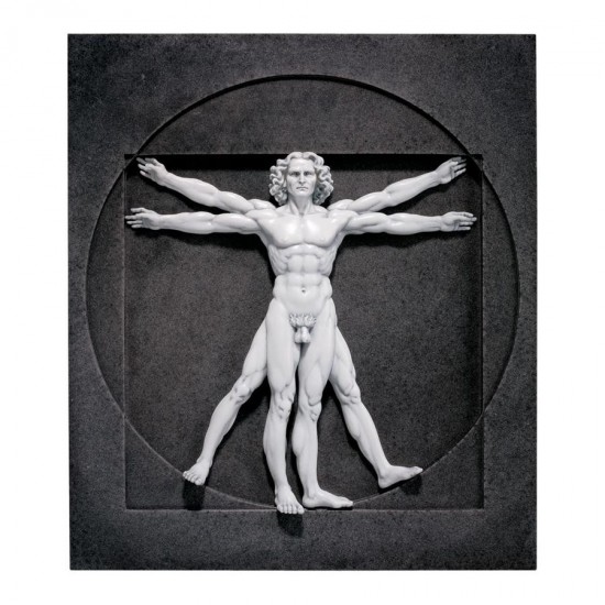 Design Toscano Vitruvian Man Plaque