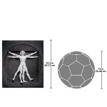 Design Toscano Vitruvian Man Plaque