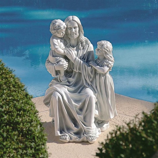 Design Toscano Jesus Loves The Little Children Statue