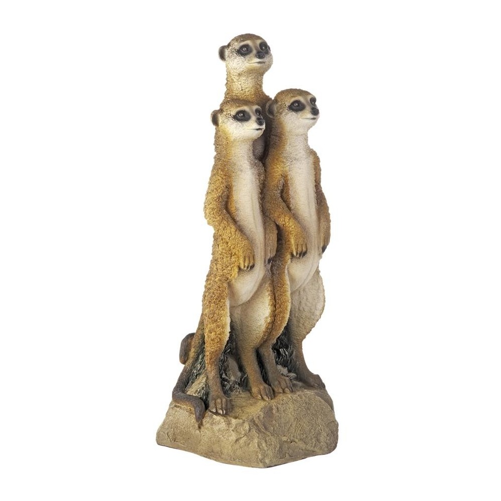 Design Toscano Meerkat Gang Statue