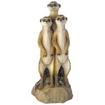 Design Toscano Meerkat Gang Statue